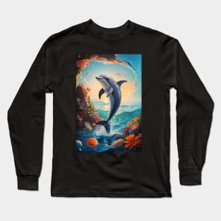 Dolphin Long Sleeve T-Shirt